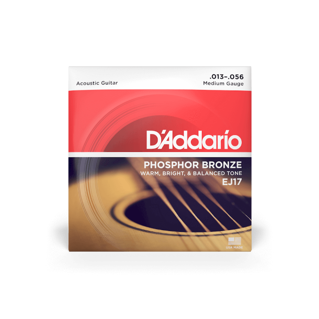 D´Addario EJ17 13-56 Phosphor Bronze